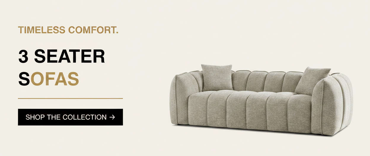LAND OF NOOR 3 Seater Sofas Banner - No Logo