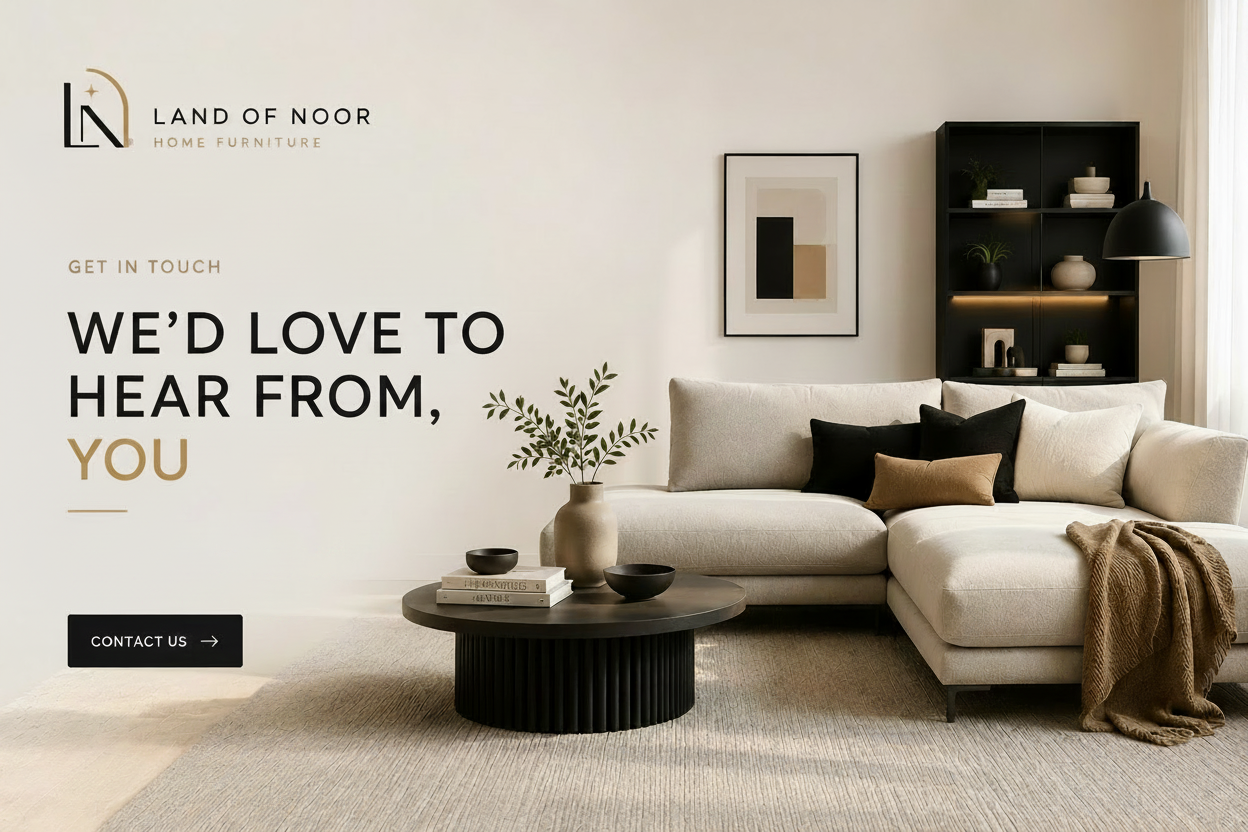 LAND OF NOOR Contact Page Banner